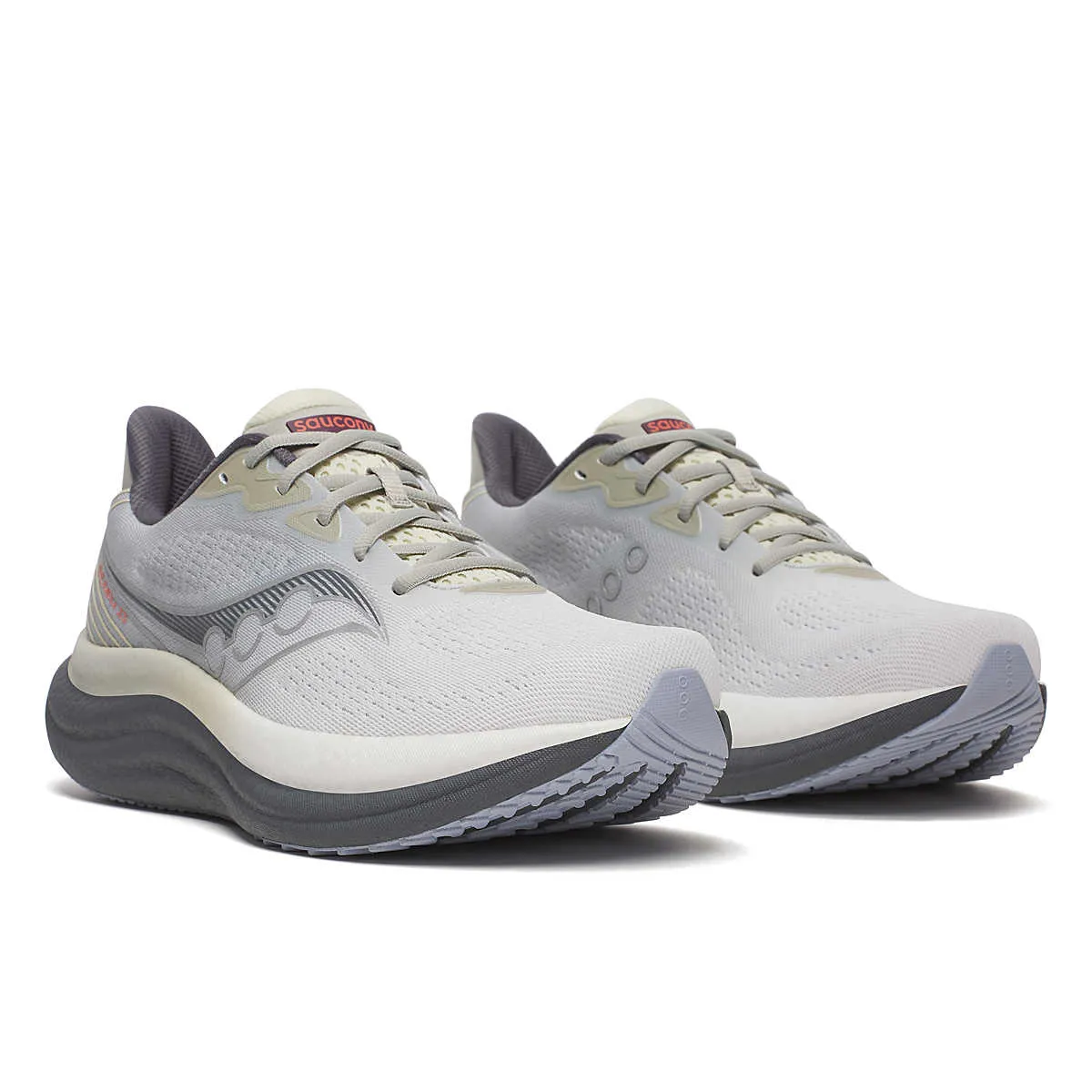 casual joggers foam - midsole - cushioning - softness shoes Men's Triumph 23 - Grey / Shadow Black