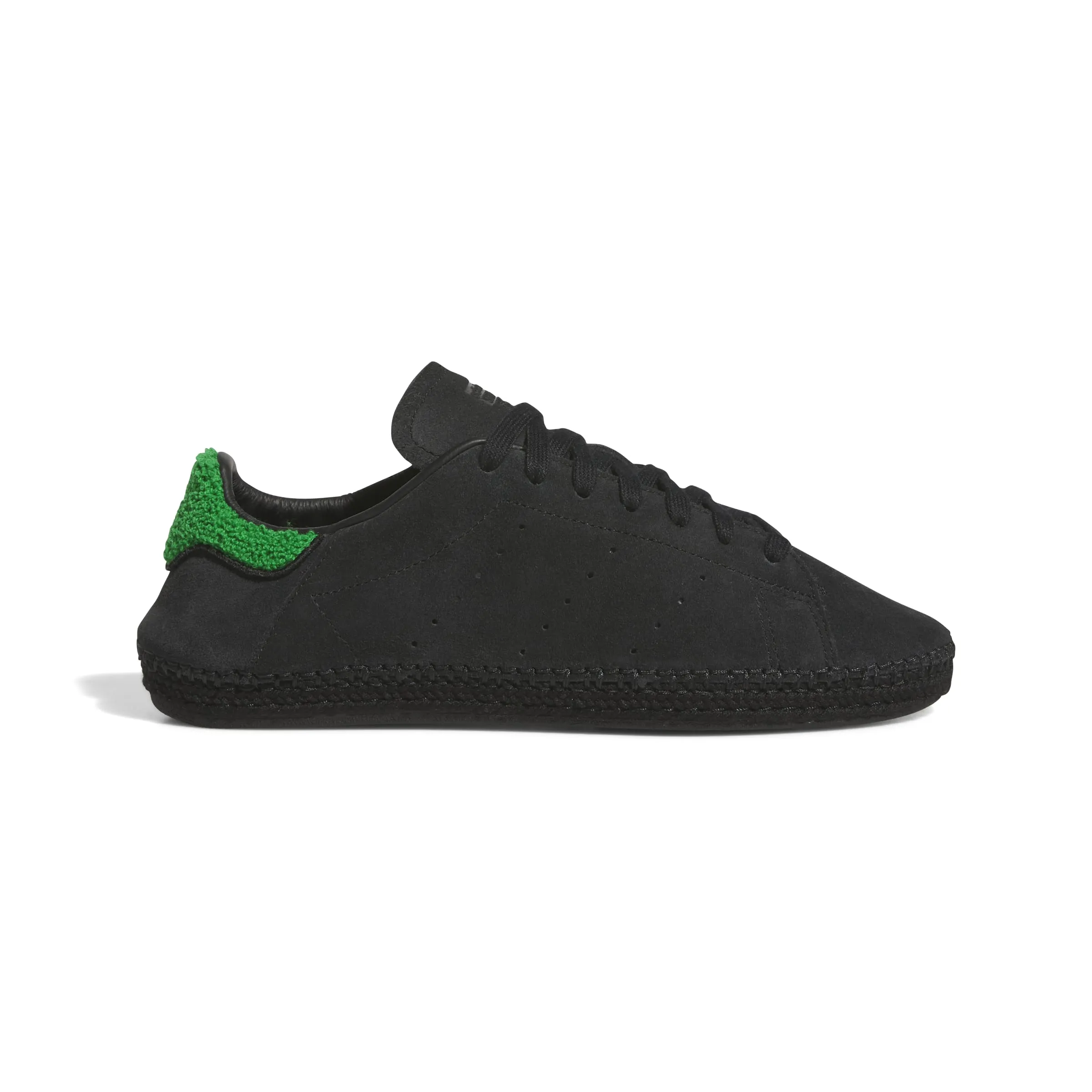 Cushioned Base Busy Professionals ADIDAS CLOT STAN SMITH CBLACK/GREEN/CBLACK JQ9227