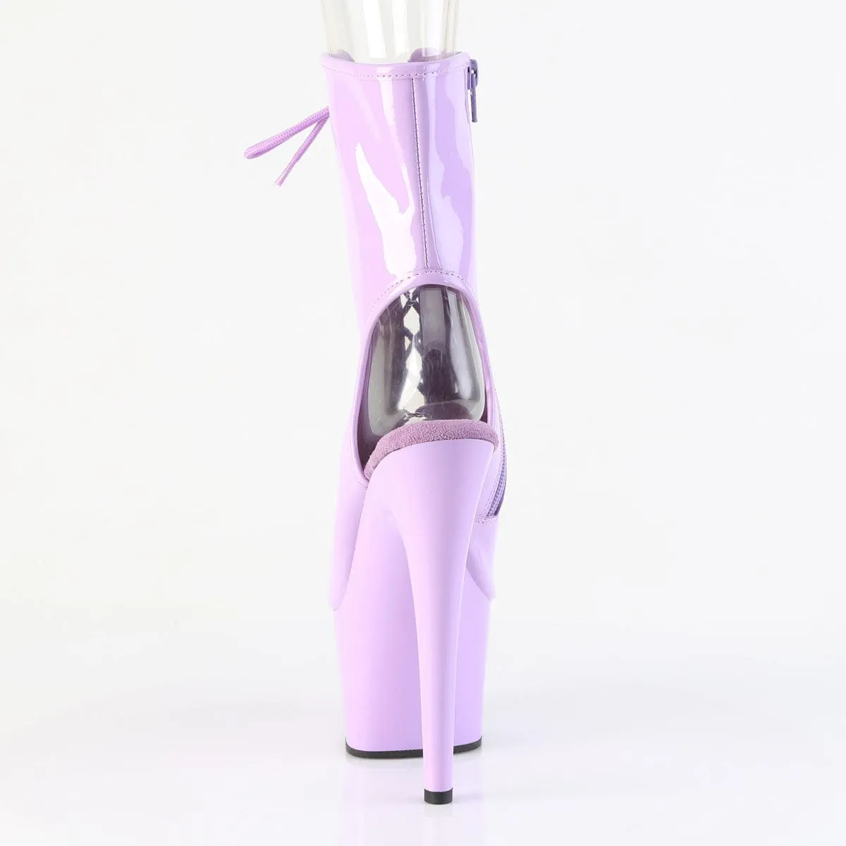 Stylish ADORE-1016 Platform Shoes Lavender Patent Lavender