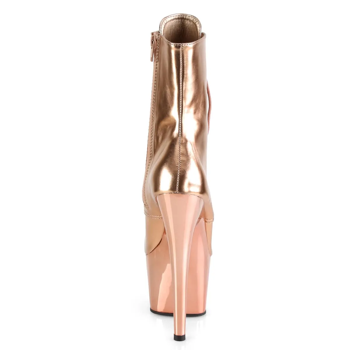 Satin Glow ADORE-1020 Rose Gold Metallic Pu/Rose Gold Chrome