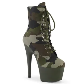 ADORE-1020CAMO Green Camo Fabric/Dark Olive Matte Outdoor Hiking