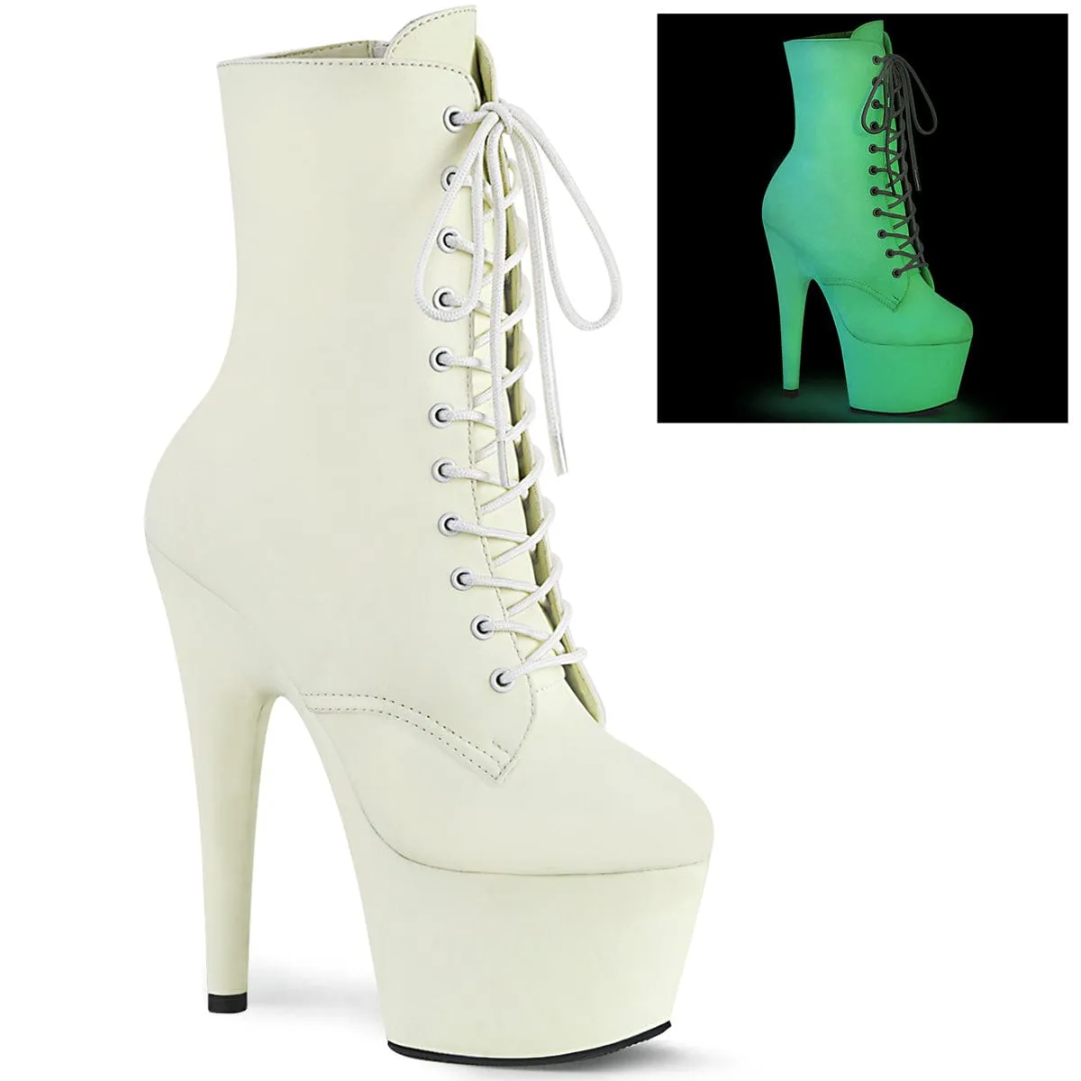 ADORE-1020GD White Glow F.Leather/White Glow F.Leather Comfortable ankle support Reinforced