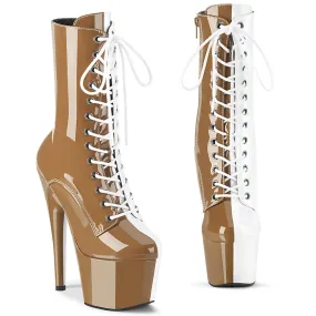 ADORE-1040TT Taupe-White Patent/Taupe-White MachineWashable