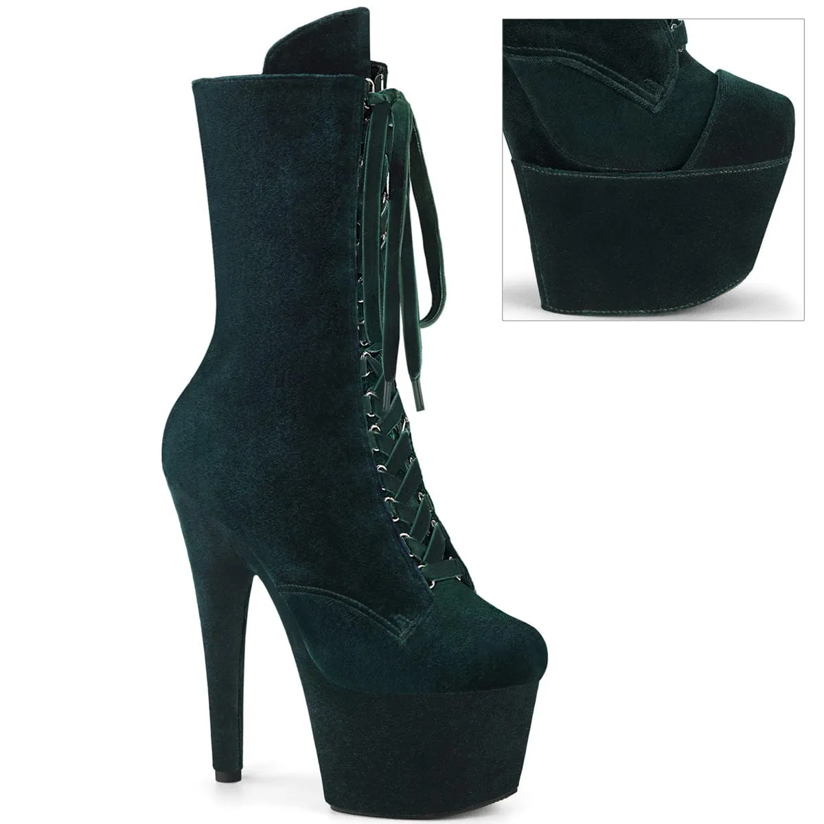 ADORE-1045VEL Emerald Green Velvet/Emerald Green Velvet Weekend Trek