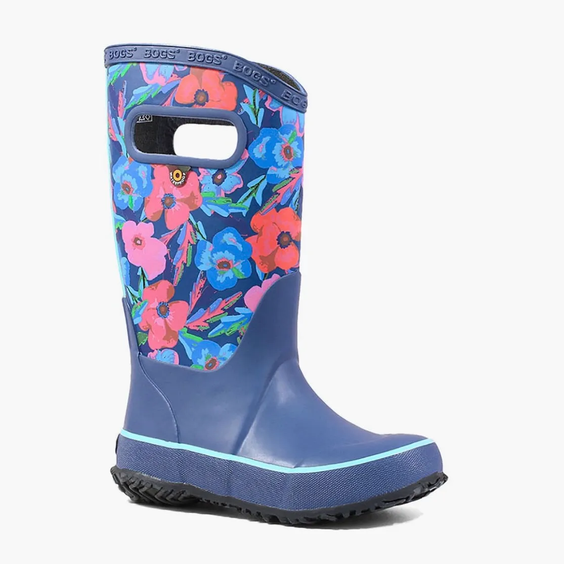 Cold Weather Gear Rainboot Pansies