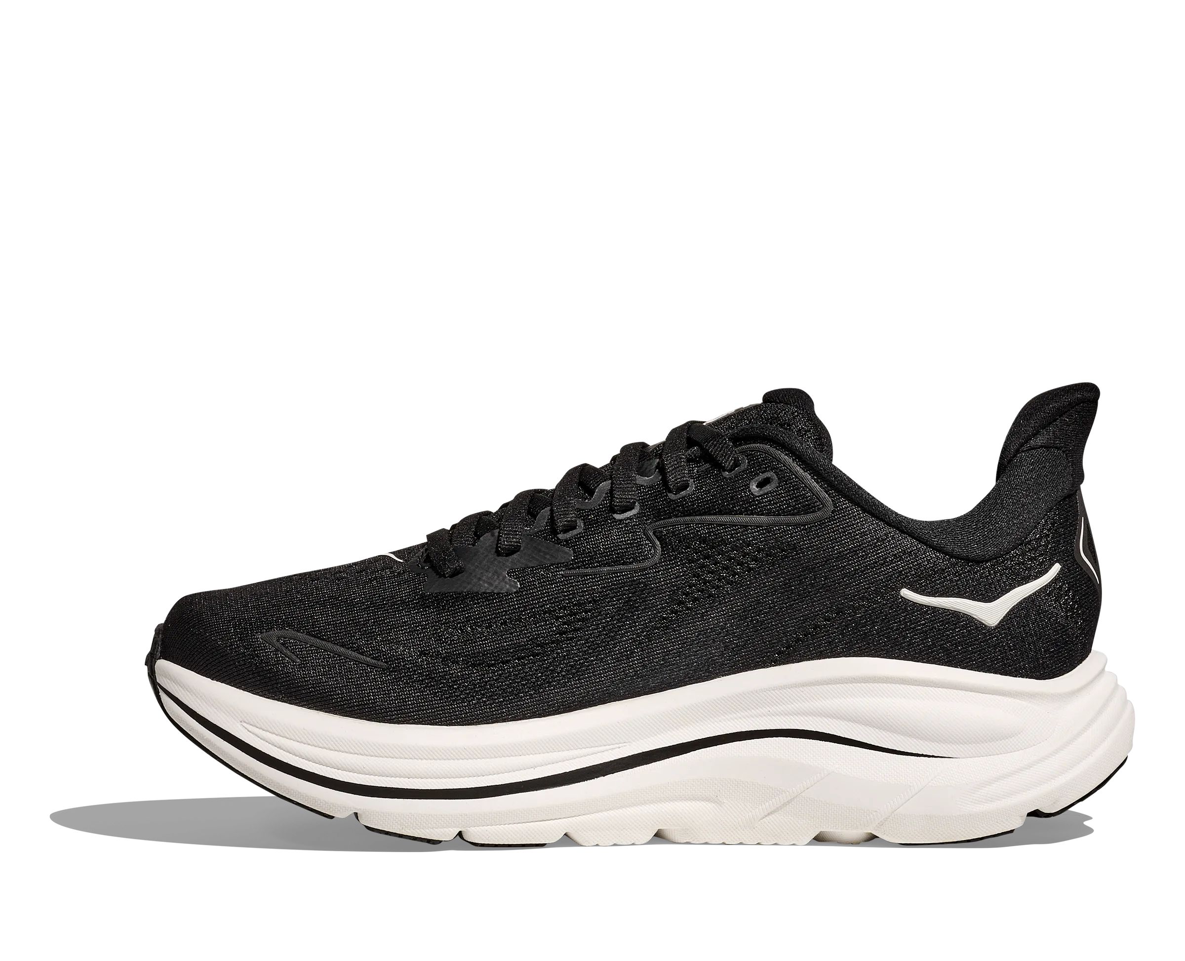 high - performance running shoes running for speed Women's Clifton 10 - Black / White