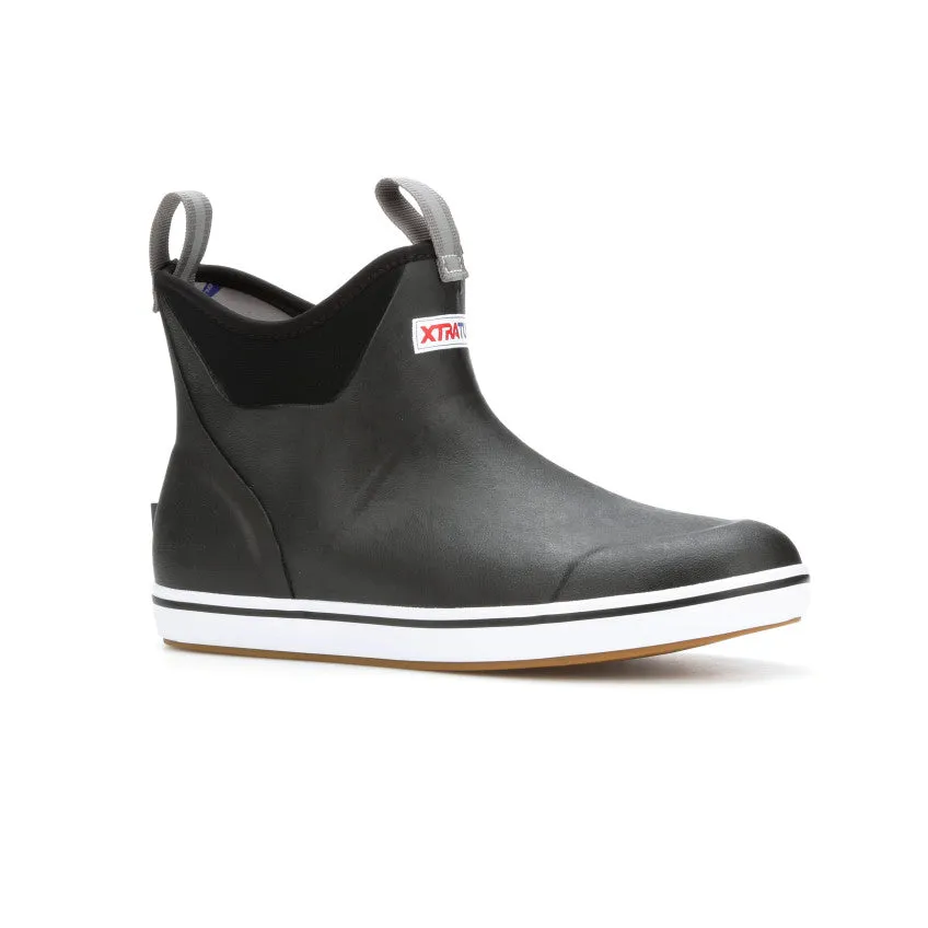 Model Transitional Style ANKLE DECK BOOT BLACK
