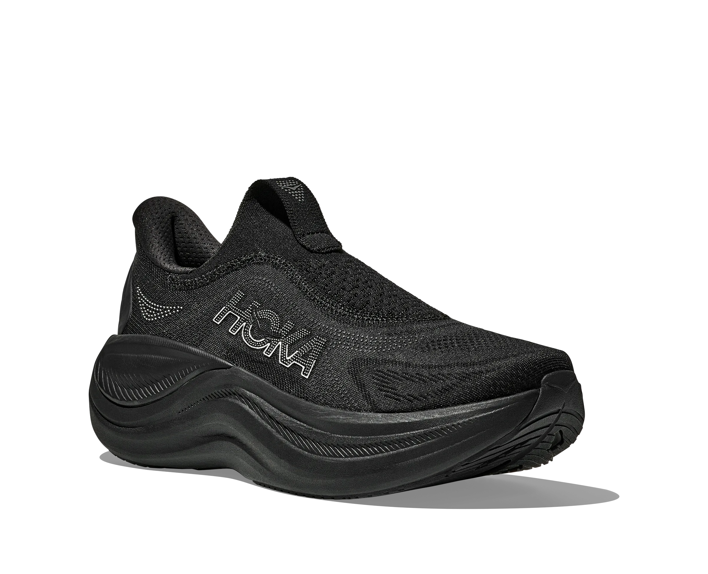 Women's Skyward Laceless - Black / Black running shoes for men in their 60s