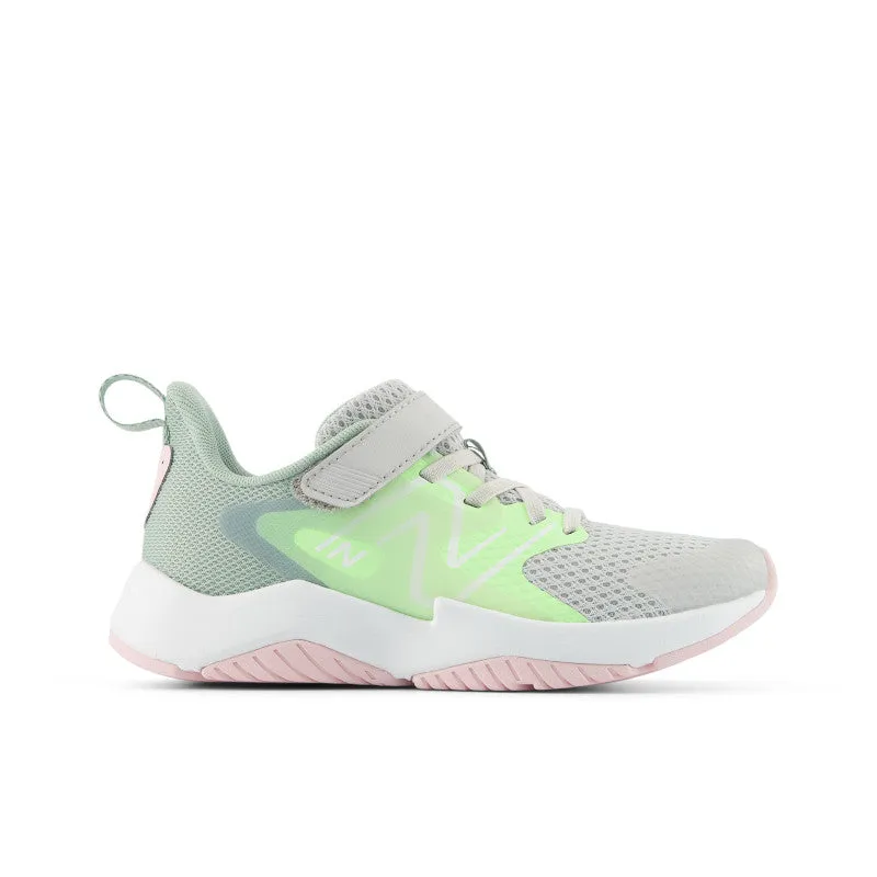 Balance - improving enjoyable run Kids' Rave Run v2 Bungee Lace