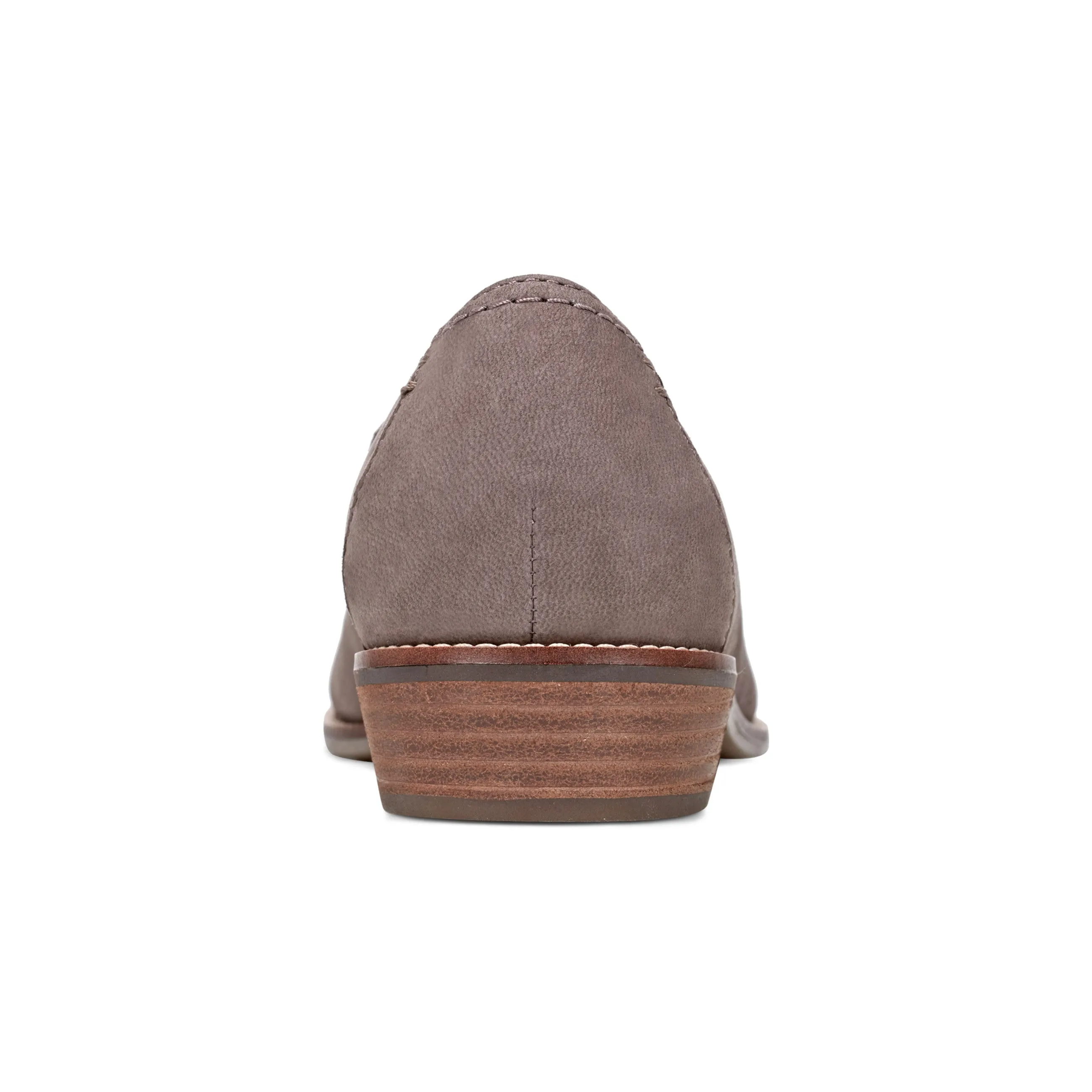 Reinforced Form Work Commute Edna Round Toe Casual Slip-on Flat Loafers