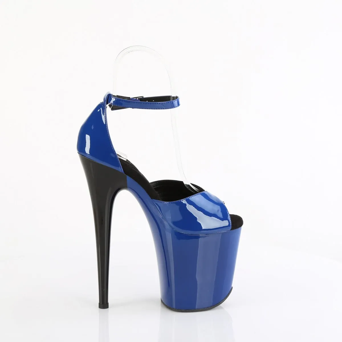 Fashionable Travel Shoes FLAMINGO-884 Royal Blue-Black/Royal Blue-Black