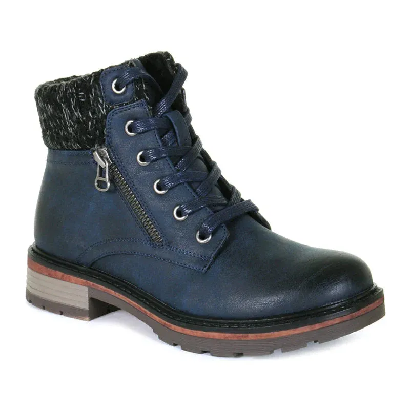 Women's Wanderlust Amy Waterproof Boot - Navy Dust proof