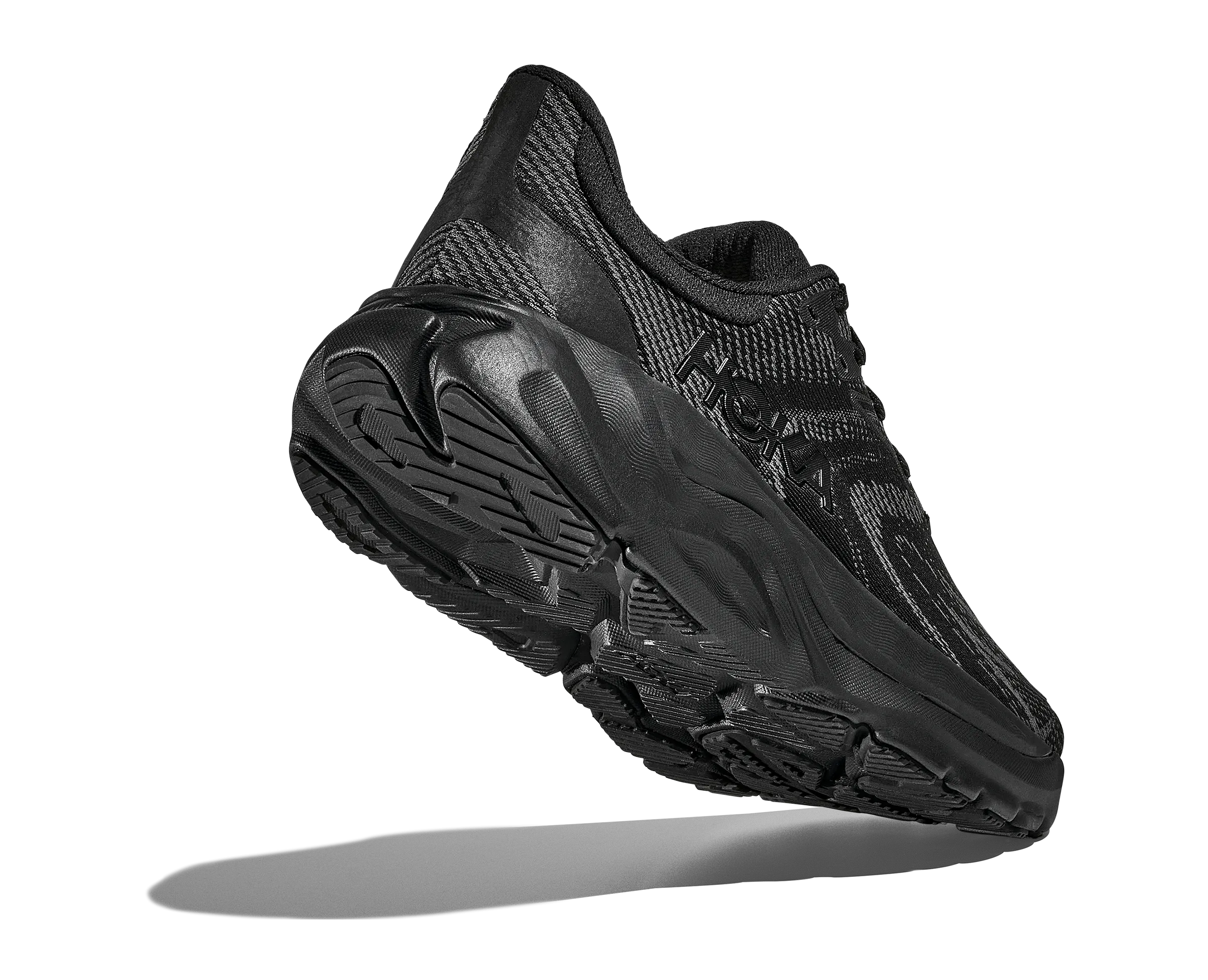 Women's Arahi 8 - Black / Black plyometric - training instep - strap shoes