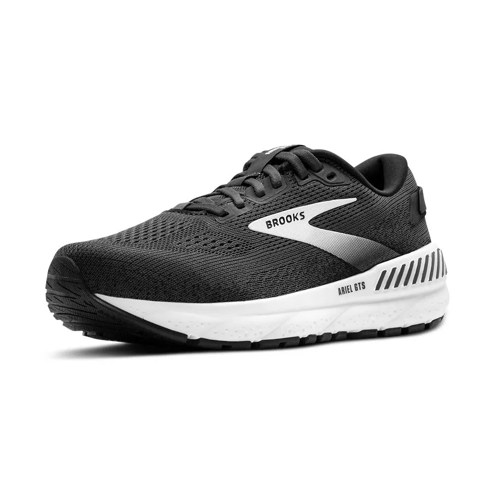 Women's Ariel GTS 24 - Ebony / Black / White Adaptive Comfort
