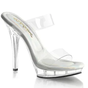 Closed Toe Shoes LIP-102-1 Clear/Clear