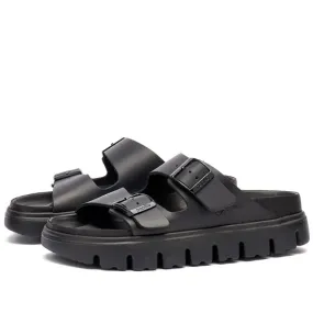 ARIZONA CHUNKY BLACK LEATHER Comfort Sandals Sporty Sandals
