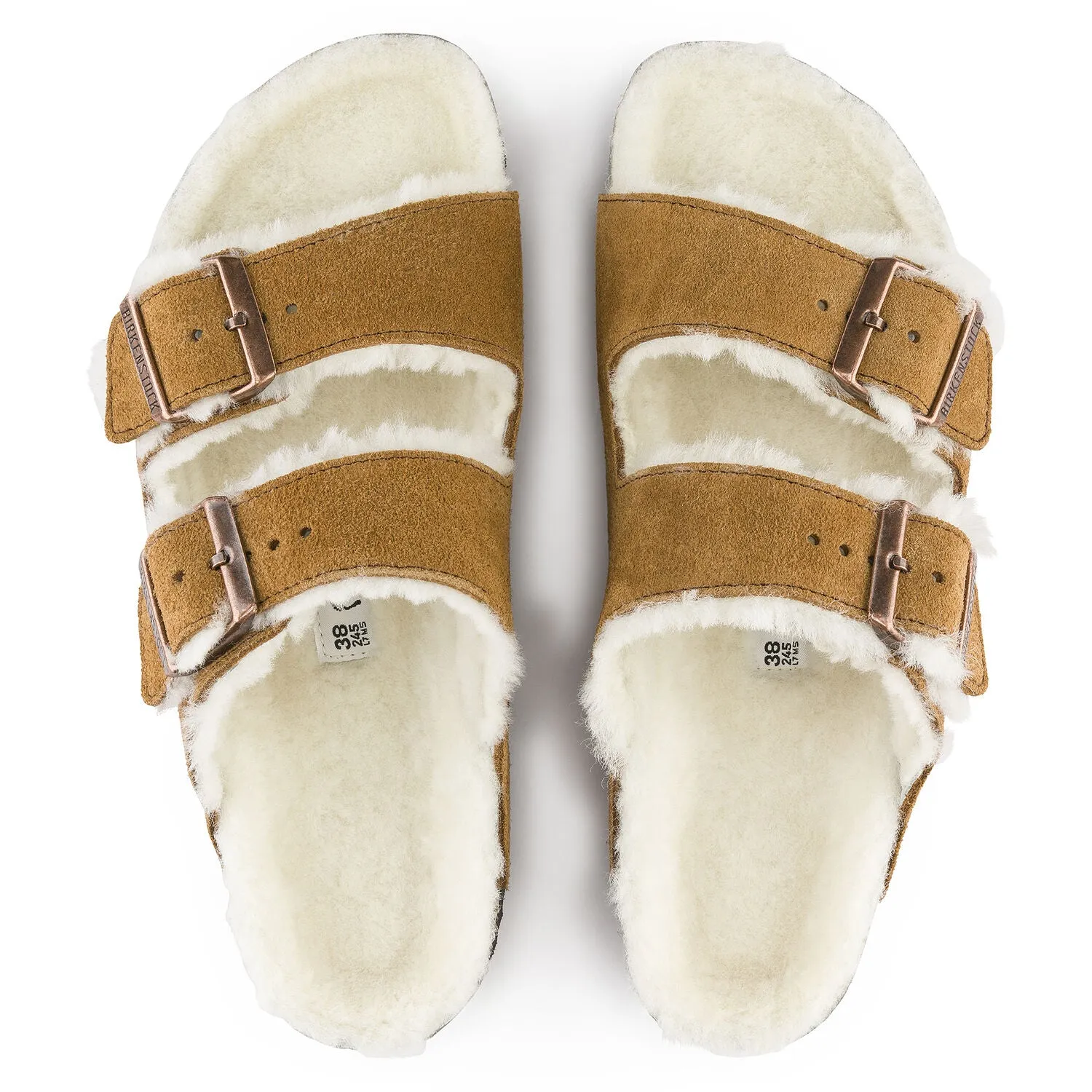 Arizona Shearling - Mink Supportive Travel Shoes.