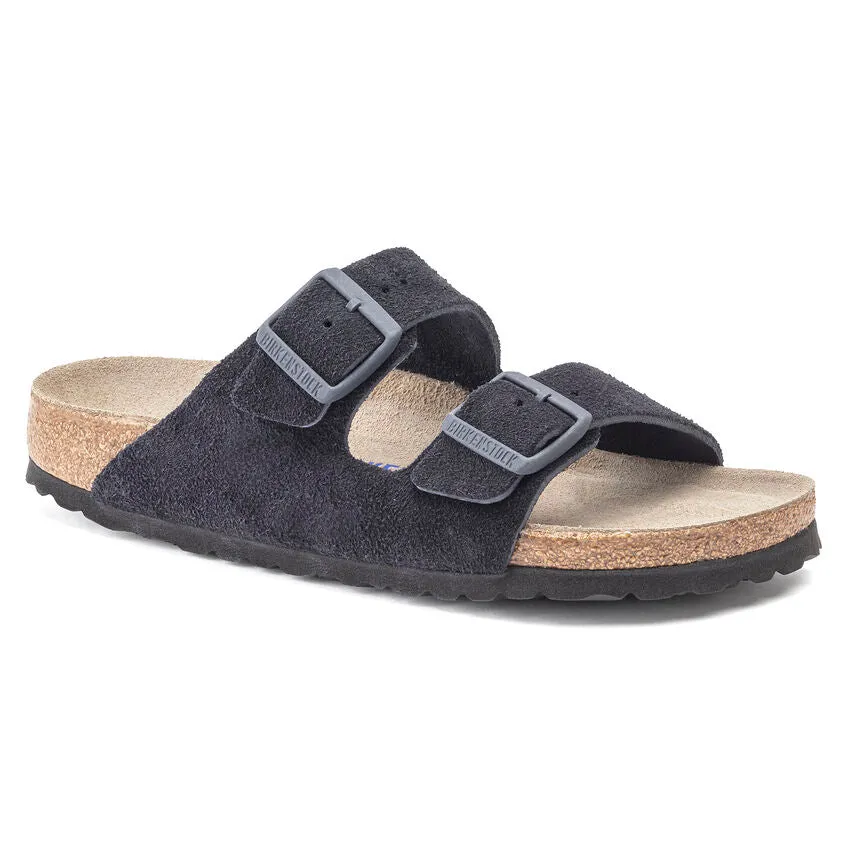 ARIZONA SOFT FOOTBED SUEDE LEATHER MIDNIGHT Chic Shoes Stay Casual