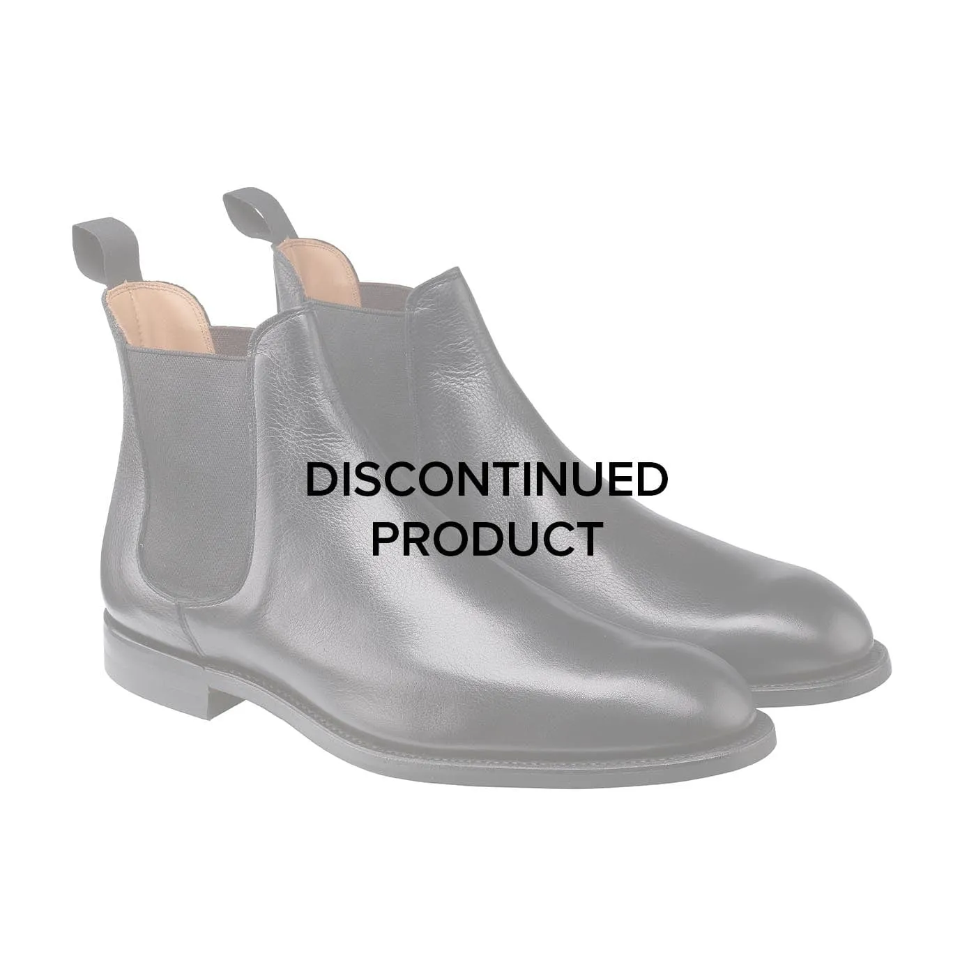 Anti Fatigue Breathable Design Chelsea 5 Black Milled Calf