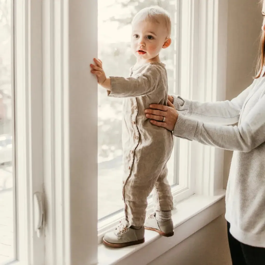 Artie Saddle - Dove Grey Comfort