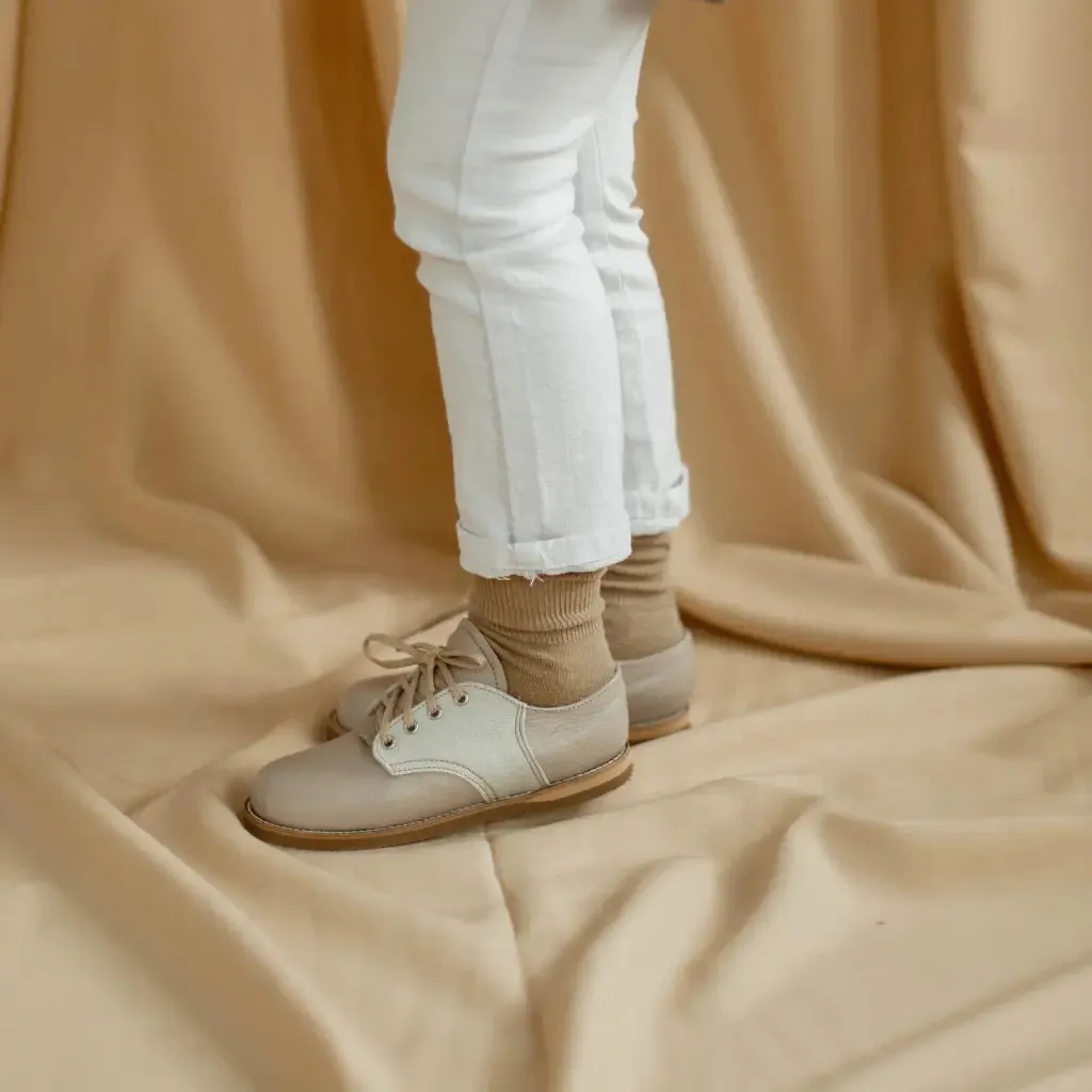 Artie Saddle - Sand/Fog Long Move Seamless Fit Work Commute