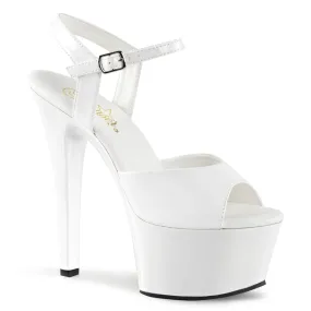 ASPIRE-609 White Patent/White Flex Comfort