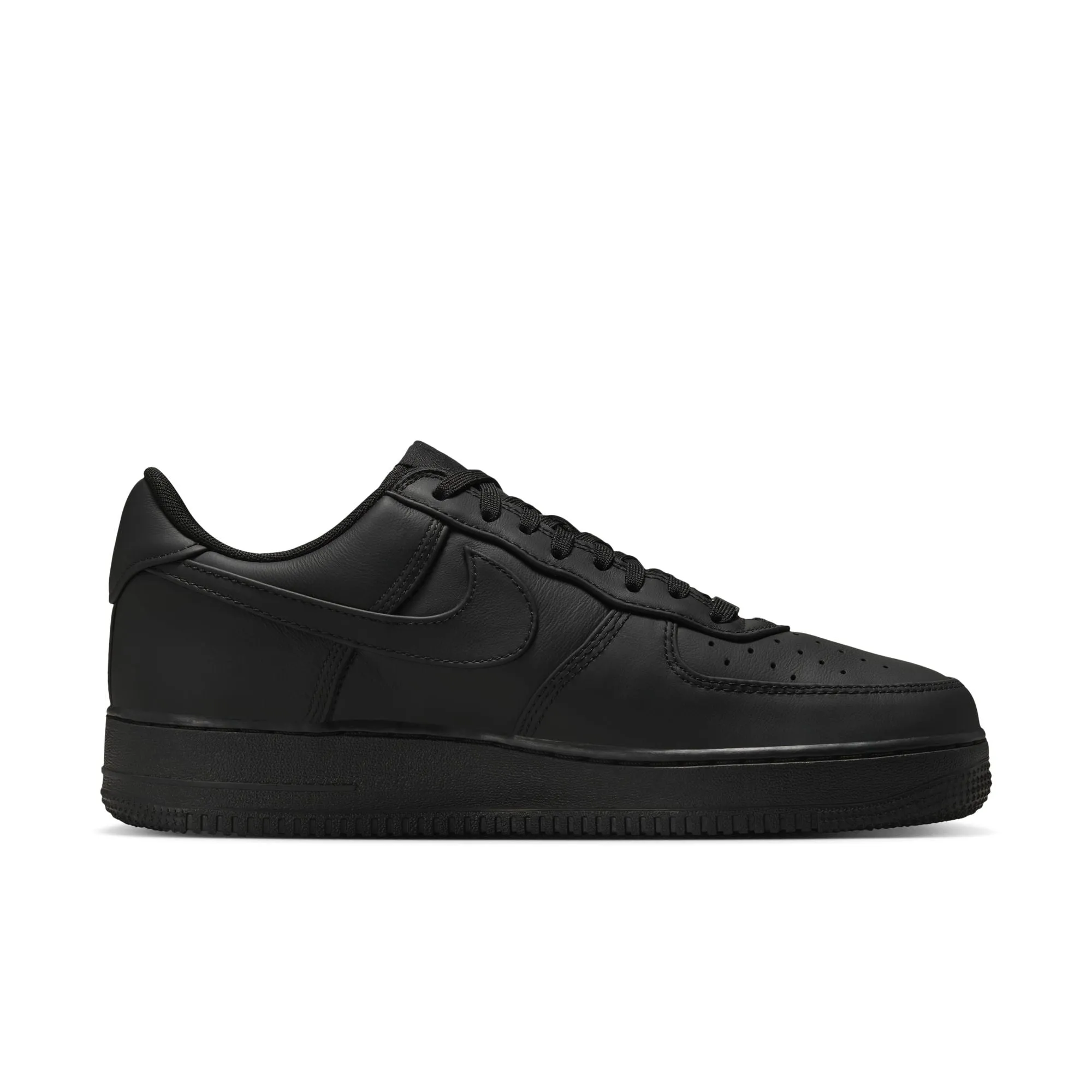 Nike Air Force 1 Low Retro Premium Men's Shoes Color: Black/black-white IM3078-001 Comfortable Wear Calm Step
