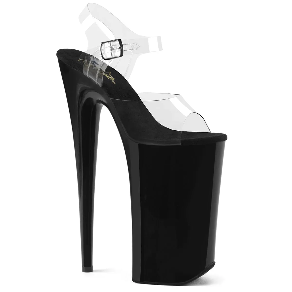 Low Heel BEYOND-008 Clear/Black