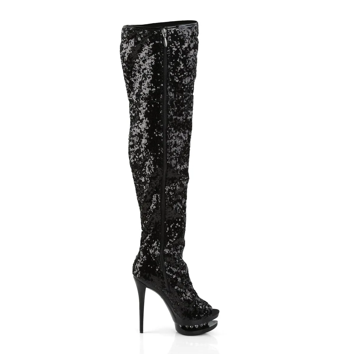 Quick Walking Comfort BLONDIE-R-3011 Black Sequins/Black