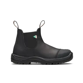 Blundstone 168 - Work & Safety Boot Black with Toe Cap City Step