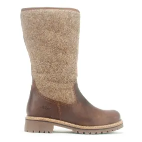 lace up closure Neutral Build BOS & CO. HANAH