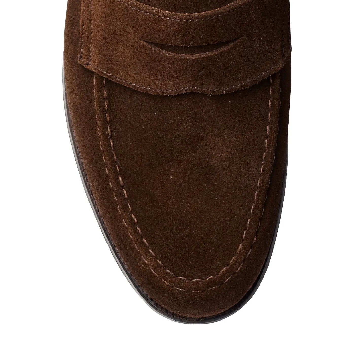 Mesh Lining Boston Dark Brown Suede