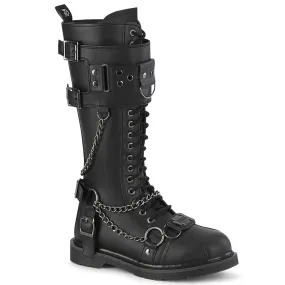 Abrasion resistant BOLT-415 Black Vegan Leather