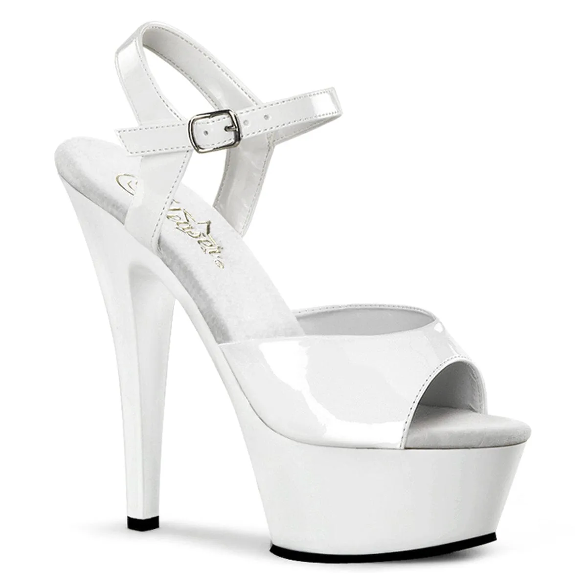 Shore Play KISS-209 White Patent/White