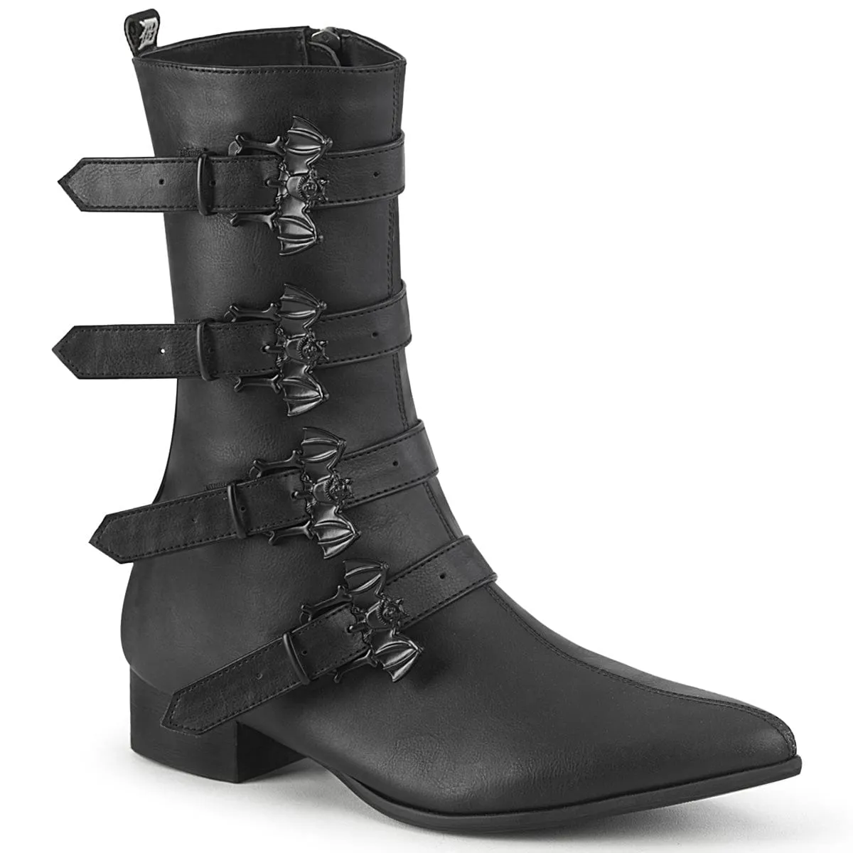 Outdoor Style Secure Step WARLOCK-110-B Black Vegan Leather