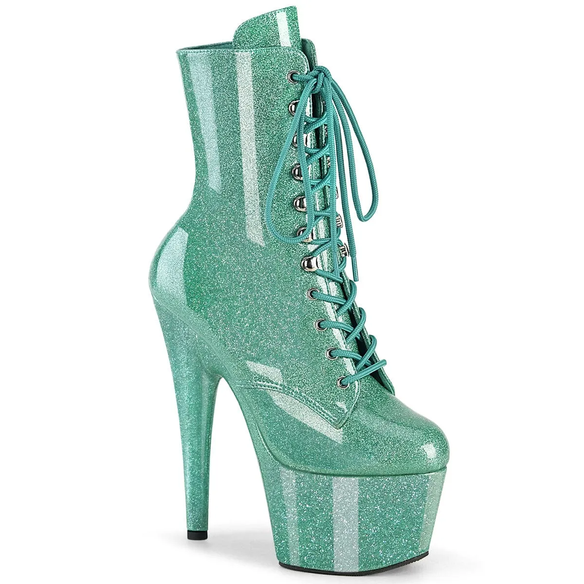 ADORE-1020GP Aqua Glitter Patent/M Light Step