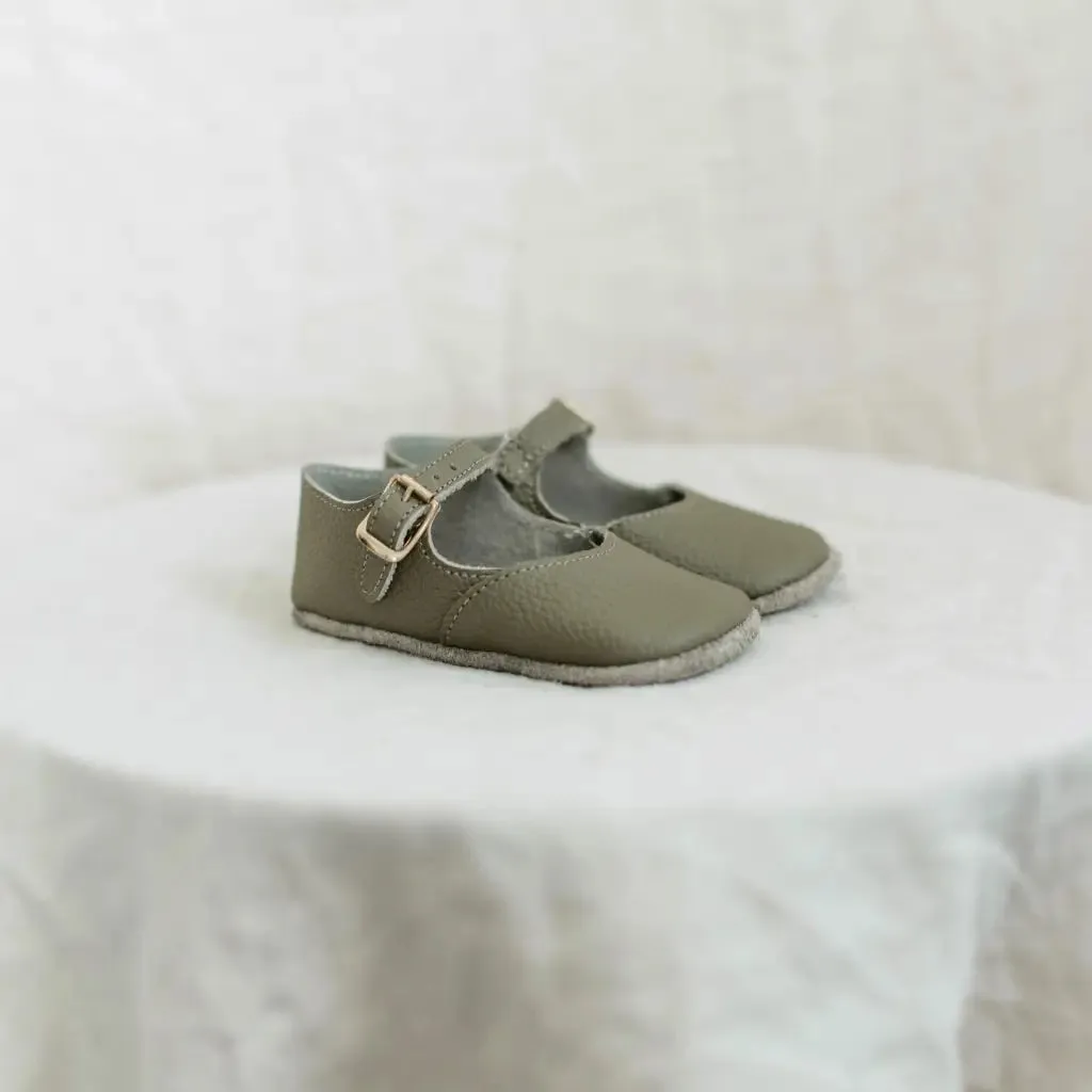 Ultra Light Urban Walkers Soft Soled Mary Jane - Pine