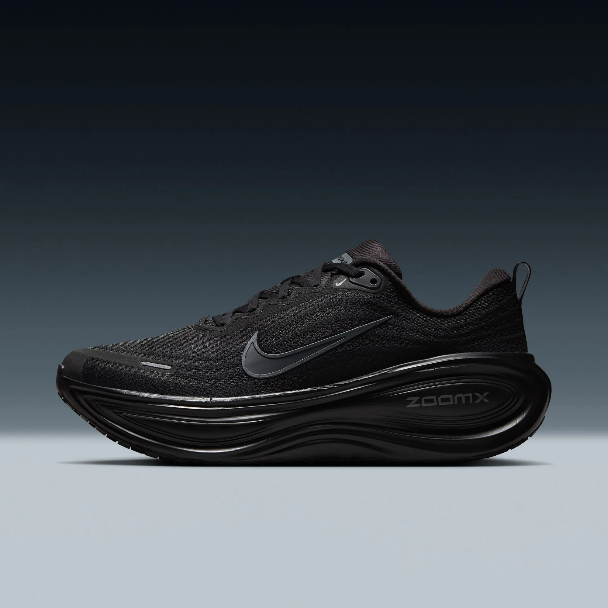 Nike Vomero Plus Men's Road Running Shoes Color: Black/dk Smoke Grey-mtlc Dark Grey Style: HV8150-003 Pond Walk