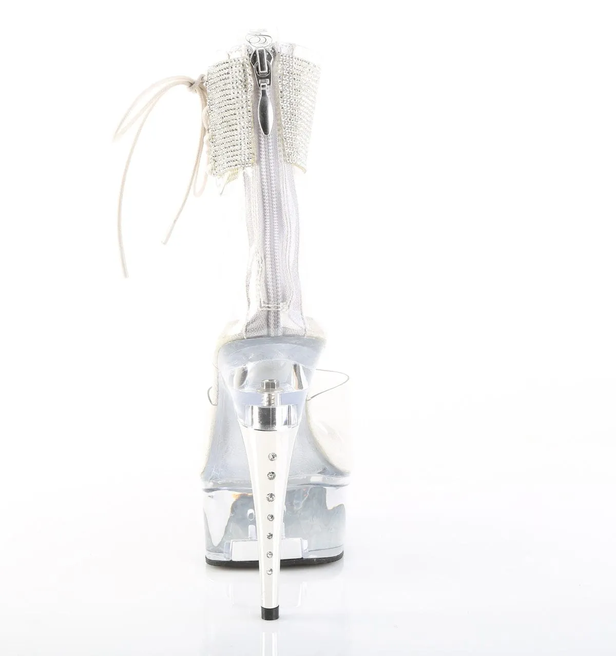 CAPTIVA-624RS Platform Shoes Clear/Clear High Heel