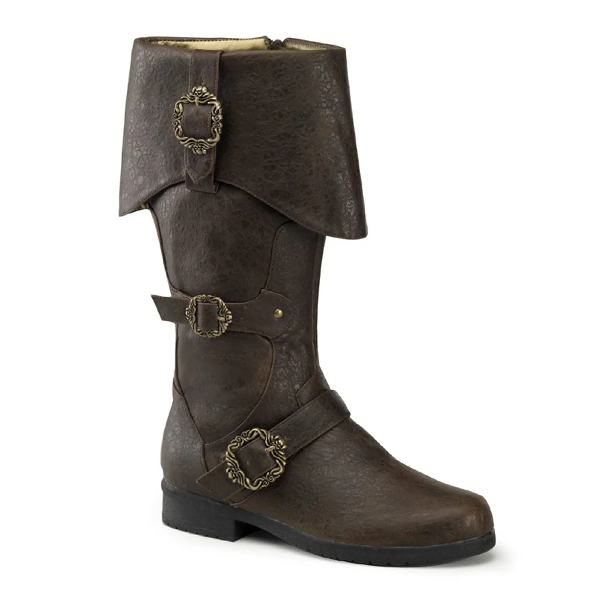 CARRIBEAN-299 Brown Distressed Pu Sturdy Build Ergonomic Design