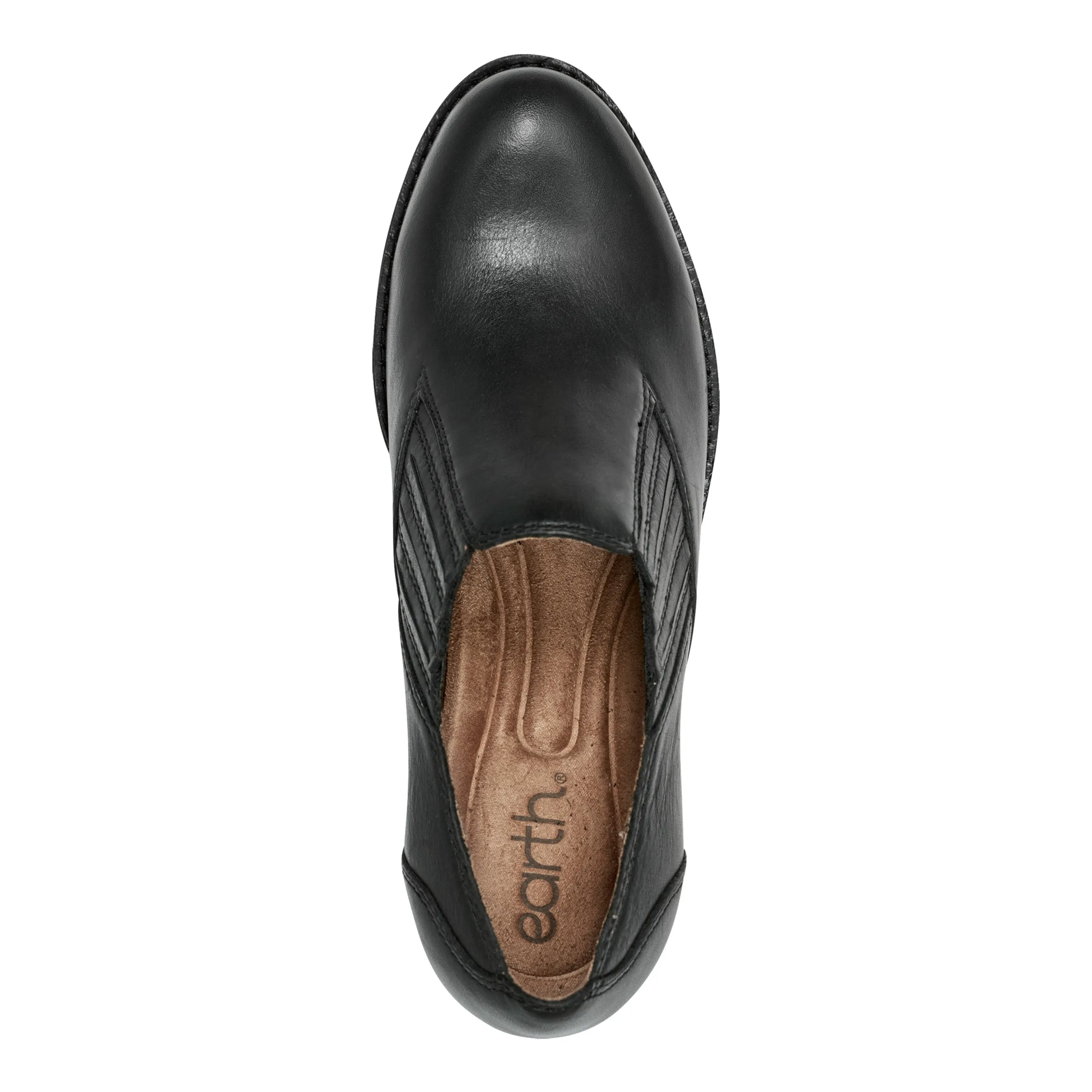 Jalin Block Heel Slip-on Casual Booties Ankle Coverage