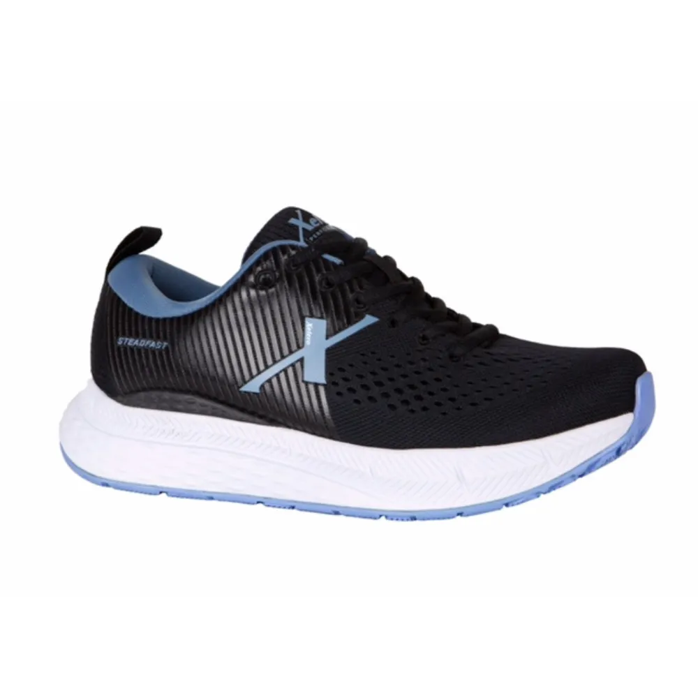 Women's Steadfast running in a dock area shoes