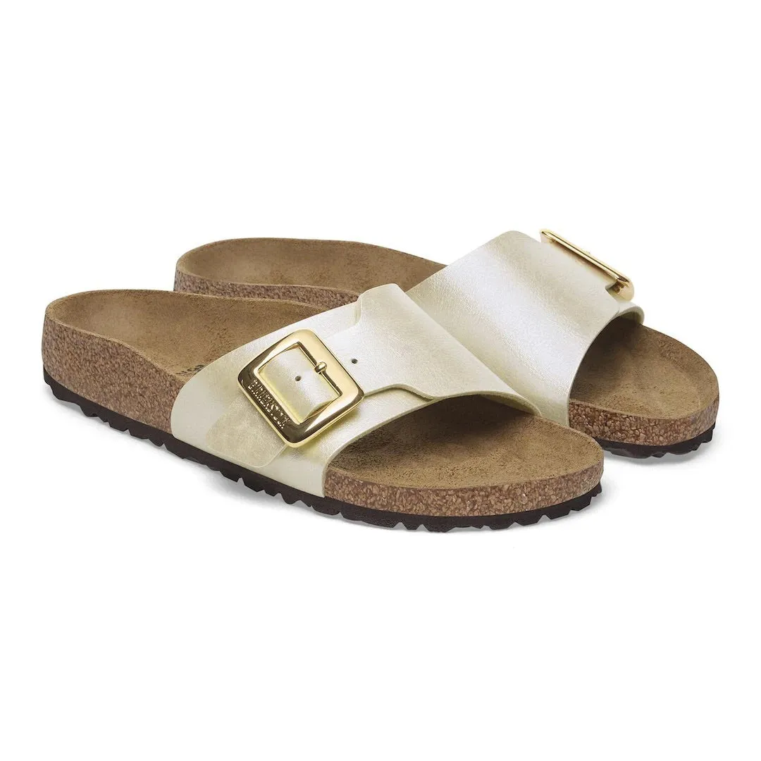 Trendy Footwear For Travel Catalina Luxe Buckle - Pearl White