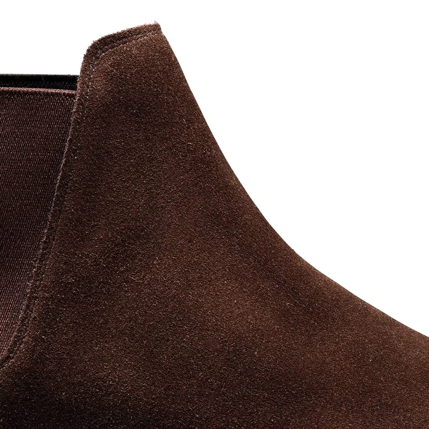Chelsea 8 Dark Brown Suede (G Fitting) Flat Form