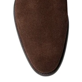 Chelsea 8 Dark Brown Suede Easy To Clean Stylish Design