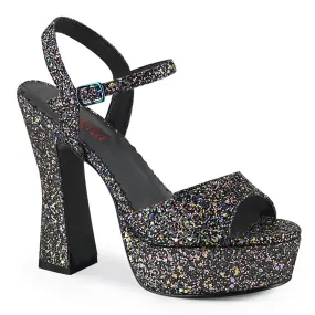Slip Away DOLLY-09 Black Multi Glitter