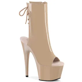 ErgonomicDesign ADORE-1018 Platform Shoes Nude Patent Nude