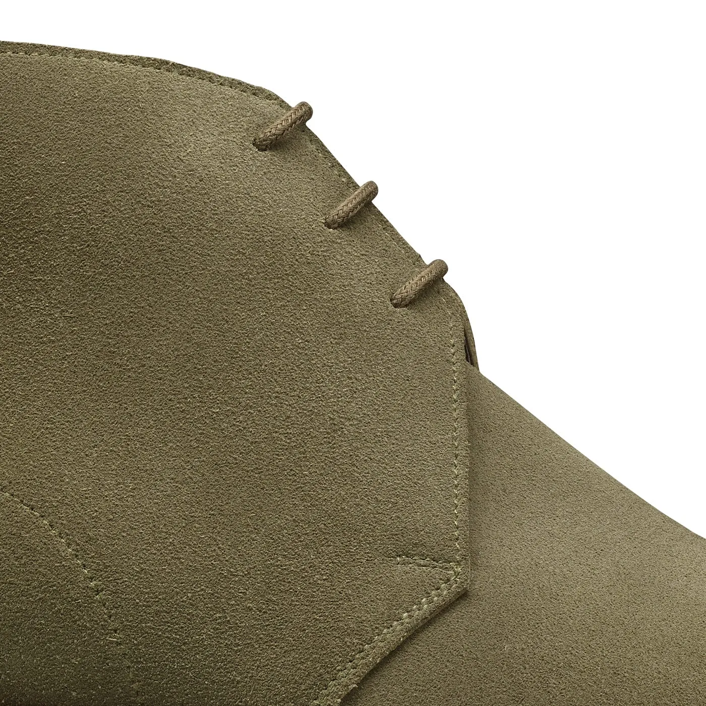 Ankle Lock Snow Storm Chukka 4 Olive Reverse Butt Suede