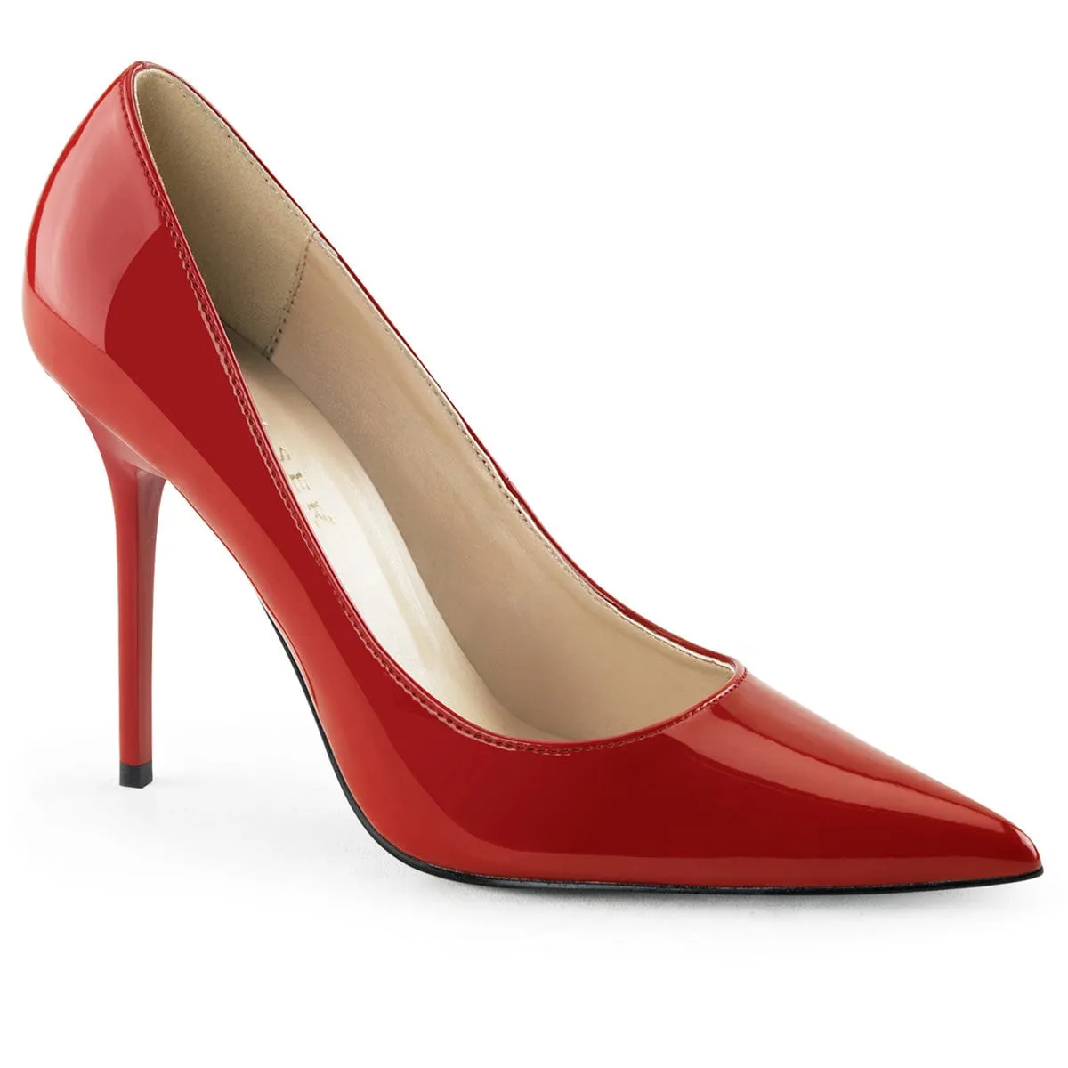 CLASSIQUE-20 Red Patent Wedding Reception Shoes