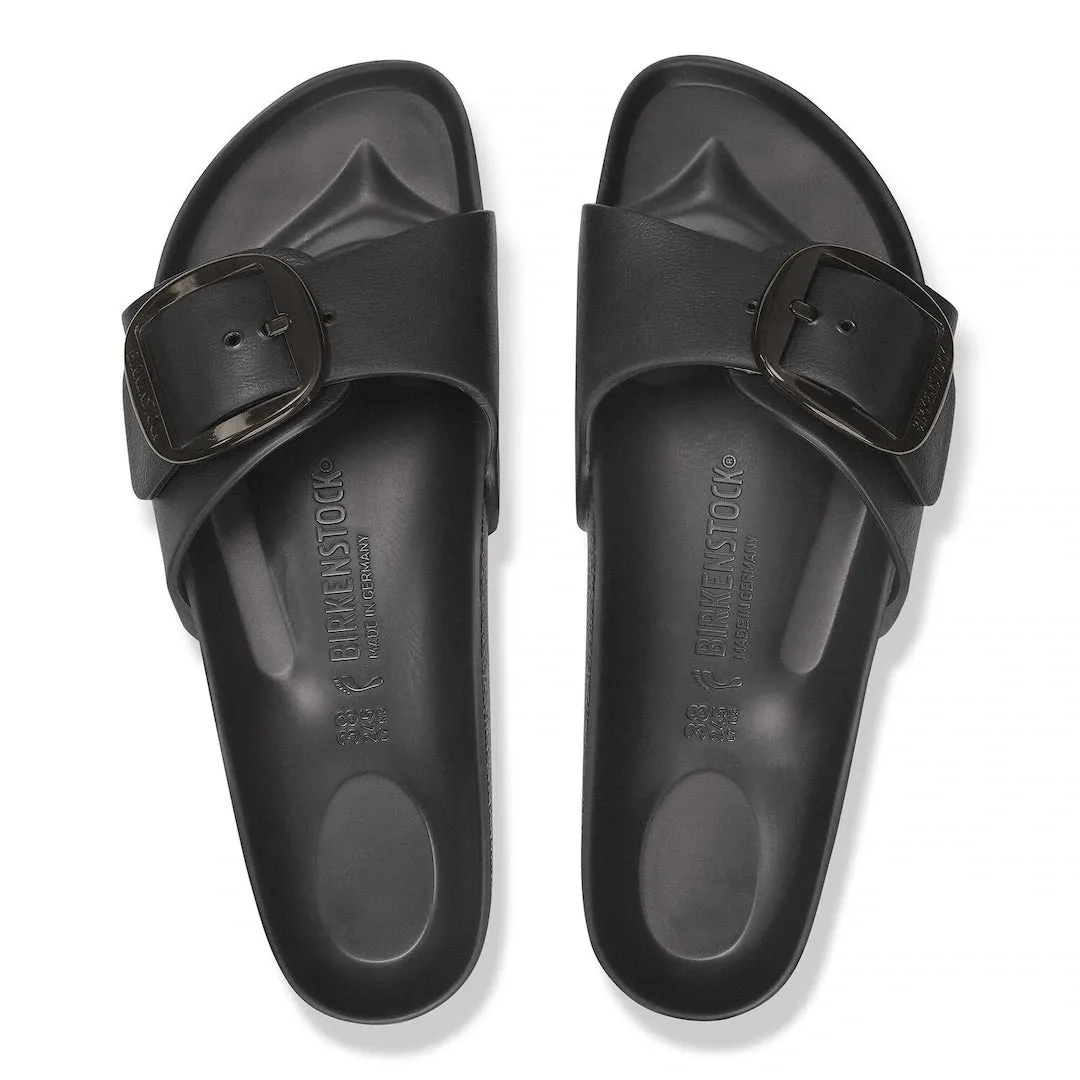 portable Sandal Refills Madrid Big Buckle EVA - Black